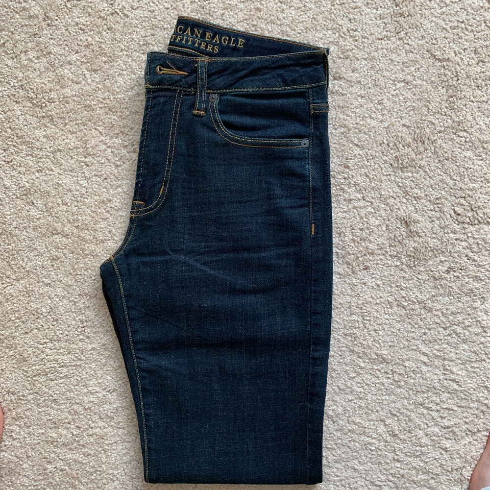 American Eagle Men's Slim Straight Jeans